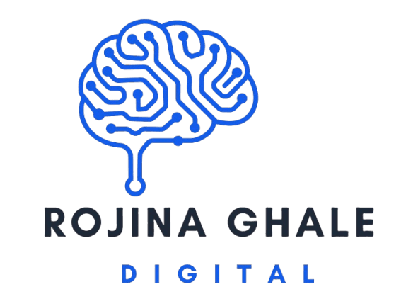 Rojina Ghale Digital logo